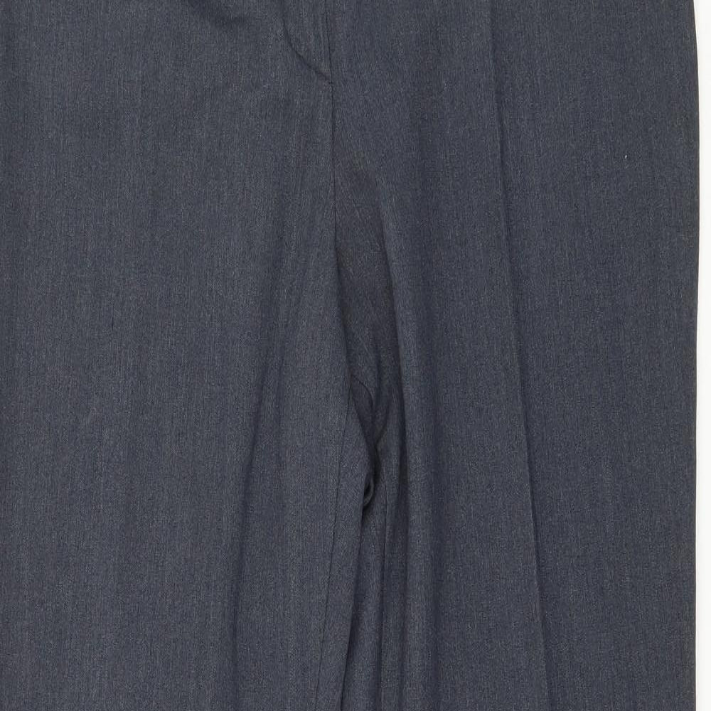 Marks and Spencer Womens Blue   Trousers  Size 12 L28 in