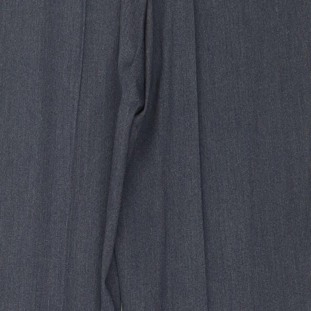 Marks and Spencer Womens Blue   Trousers  Size 12 L28 in