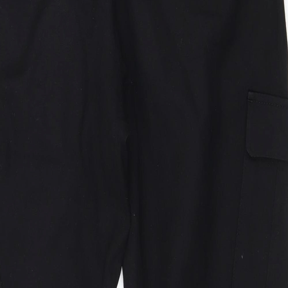 Reiss Womens Black   Trousers  Size 10 L25 in