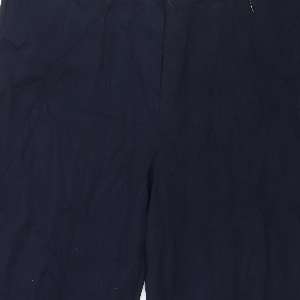 Marks and Spencer Womens Blue   Trousers  Size 20 L28 in