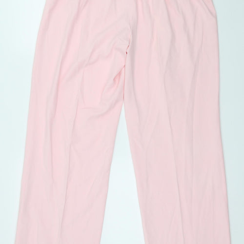 Preworn Womens Pink   Trousers  Size 36 in L30 in