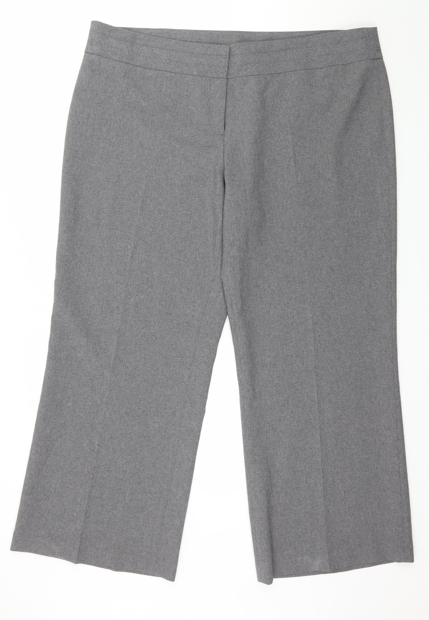 F&F Womens Grey   Trousers  Size 20 L29 in