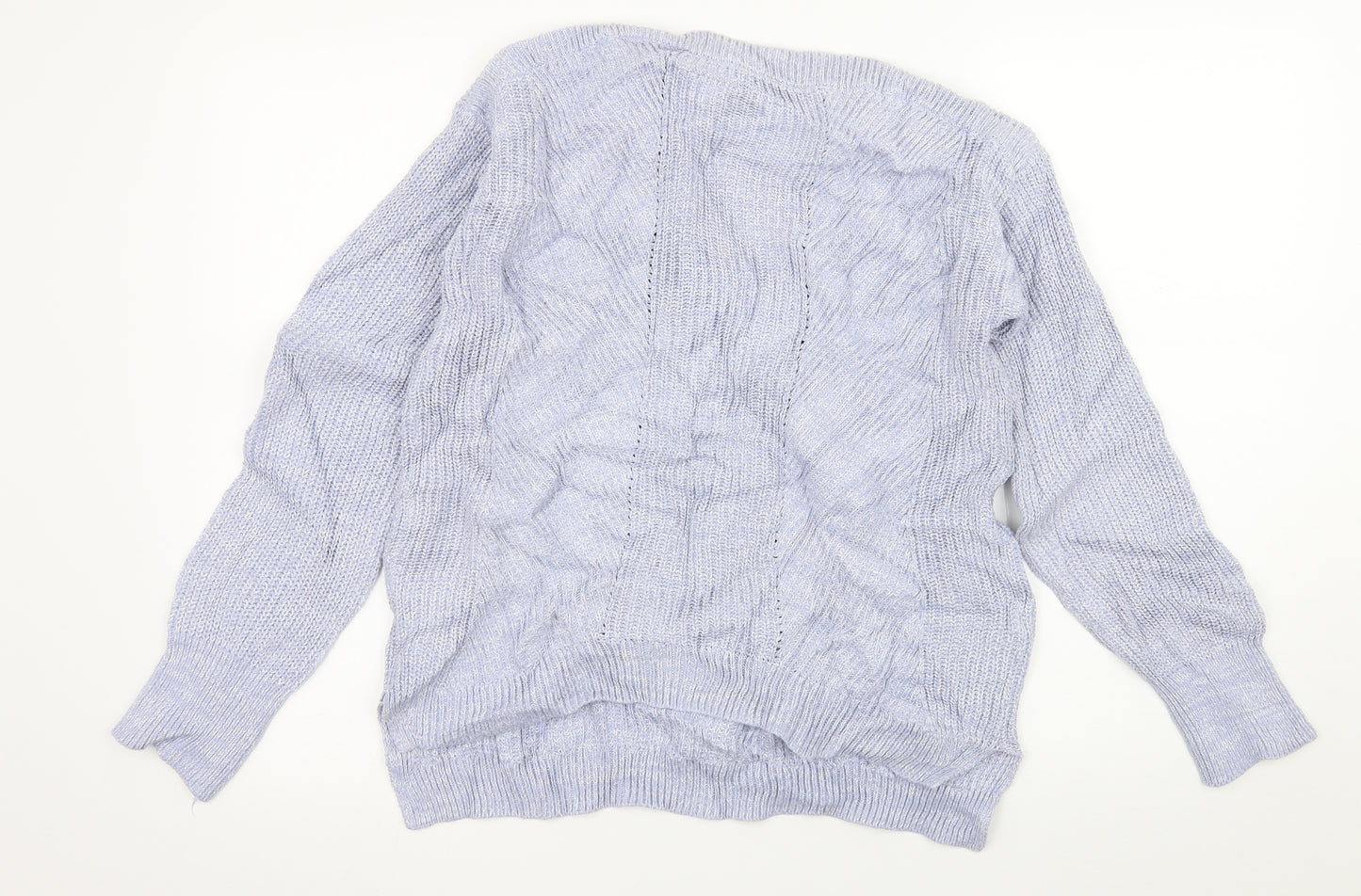 Marks and Spencer Womens Blue  Knit Pullover Jumper Size M