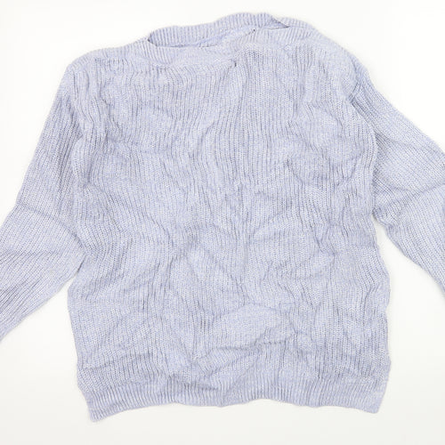 Marks and Spencer Womens Blue  Knit Pullover Jumper Size M