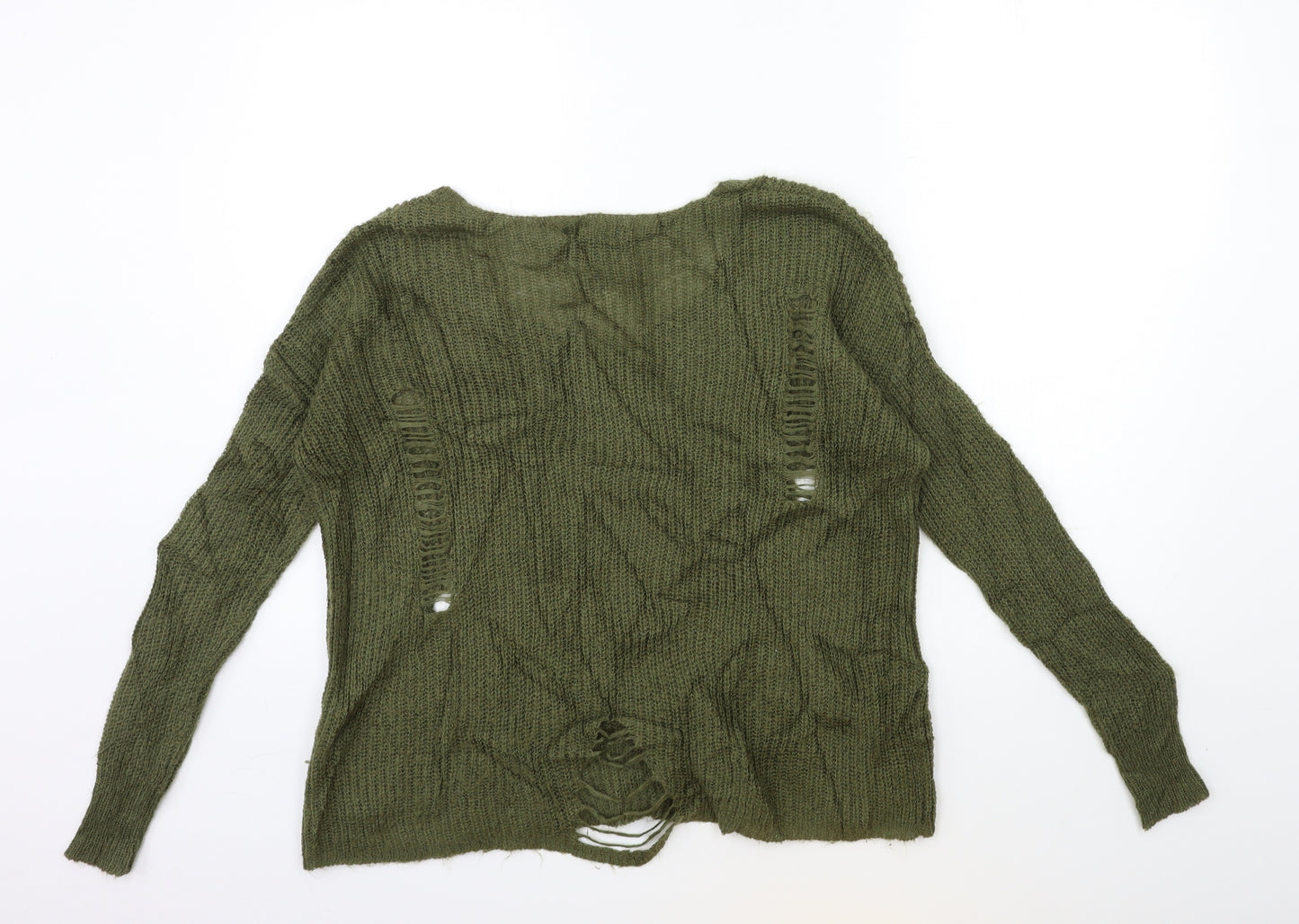 Atmosphere Womens Green  Knit Pullover Jumper Size 6