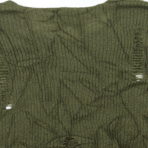 Atmosphere Womens Green  Knit Pullover Jumper Size 6