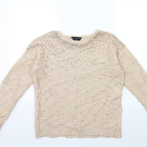 Dorothy Perkins Womens Pink  Knit Pullover Jumper Size 10