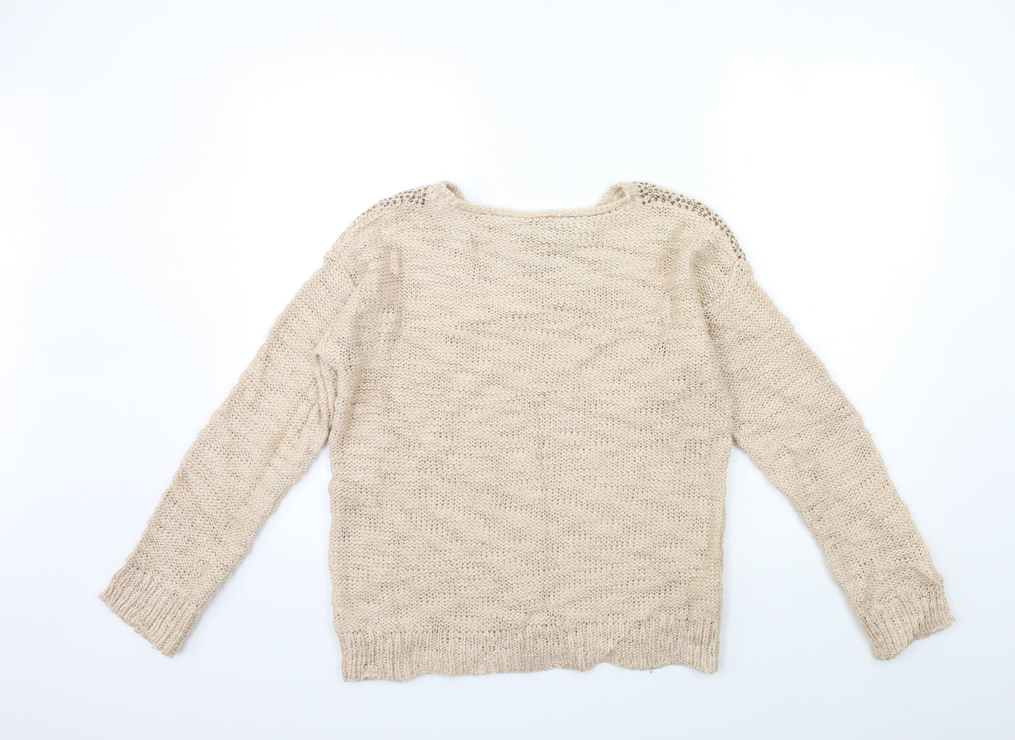 Dorothy Perkins Womens Pink  Knit Pullover Jumper Size 10