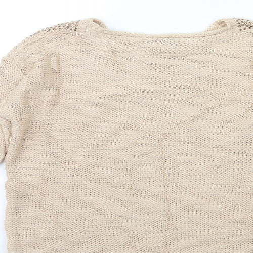 Dorothy Perkins Womens Pink  Knit Pullover Jumper Size 10