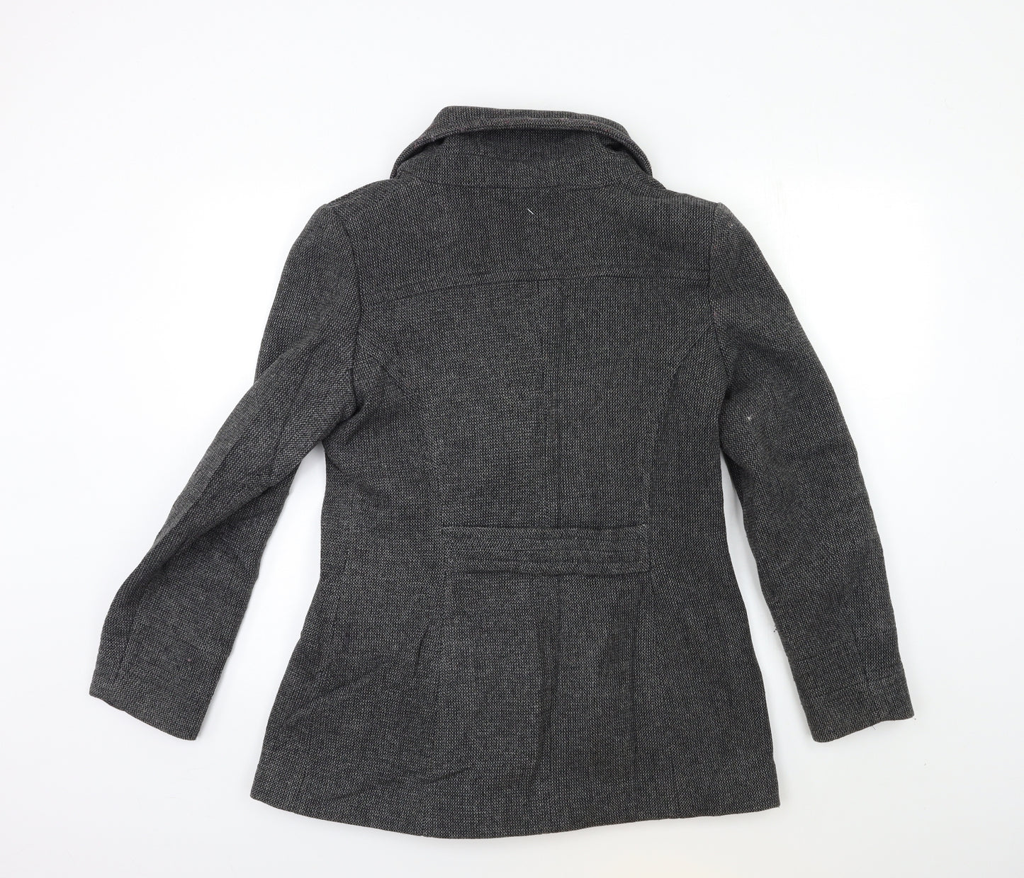 BHS Womens Grey   Overcoat Blazer Size 12