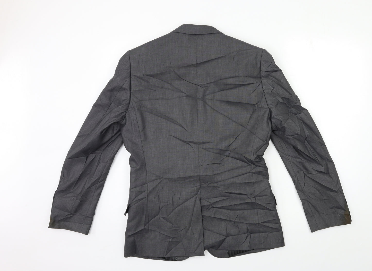 Butler & Webb Mens Grey   Jacket Suit Jacket Size 36