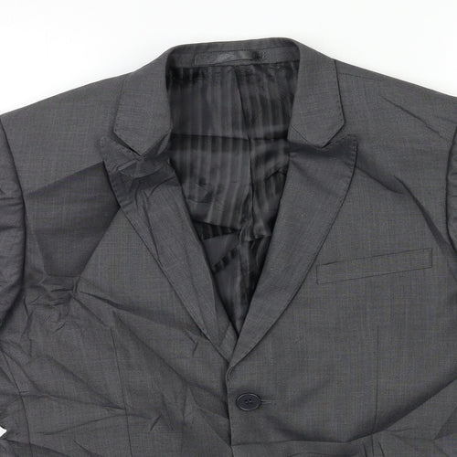 Butler & Webb Mens Grey   Jacket Suit Jacket Size 36