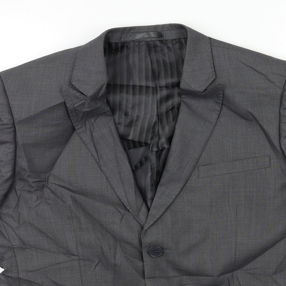 Butler & Webb Mens Grey   Jacket Suit Jacket Size 36