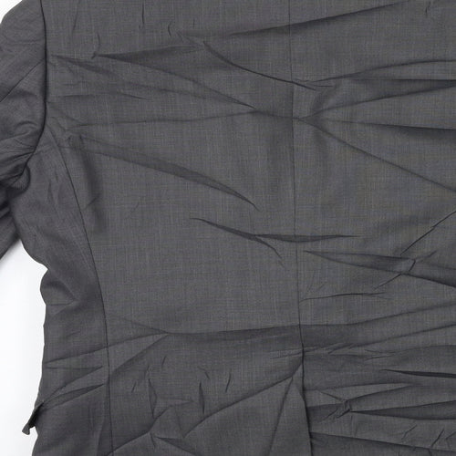 Butler & Webb Mens Grey   Jacket Suit Jacket Size 36