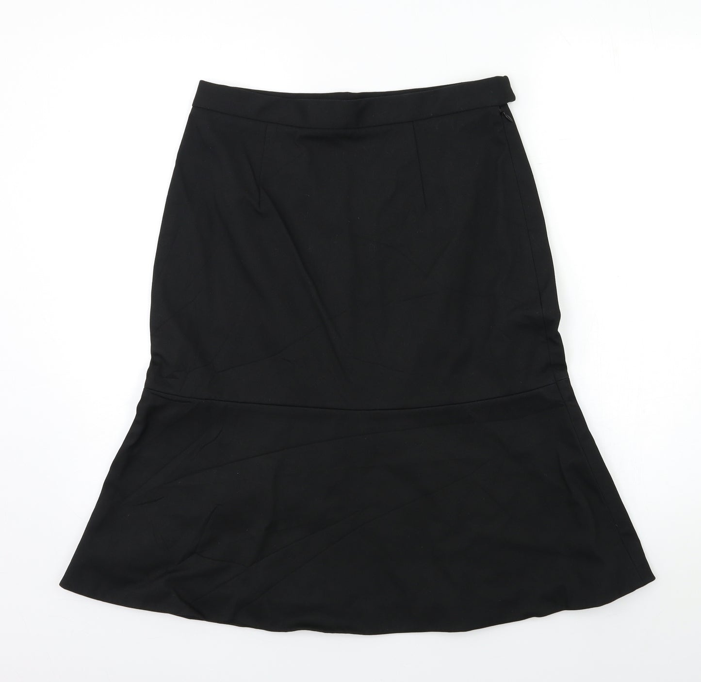 & Other Stories Womens Black   Flare Skirt Size 12
