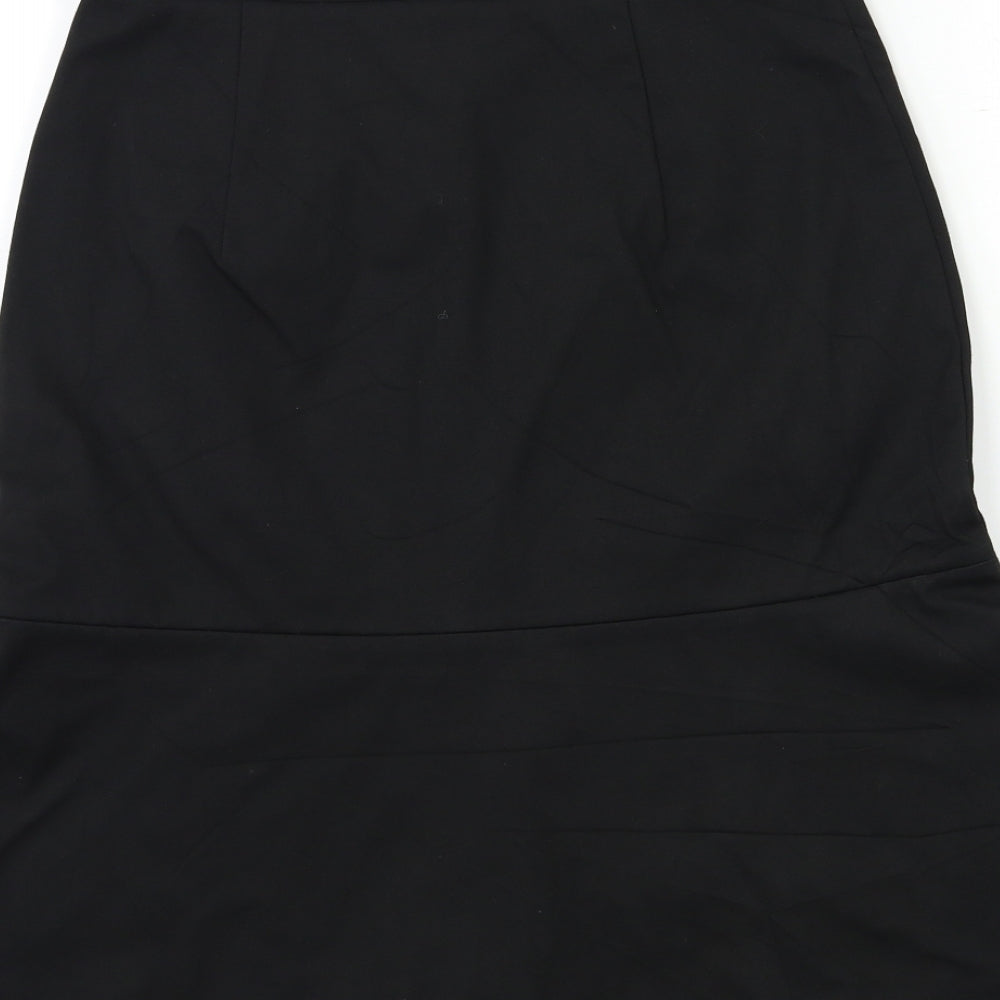 & Other Stories Womens Black   Flare Skirt Size 12