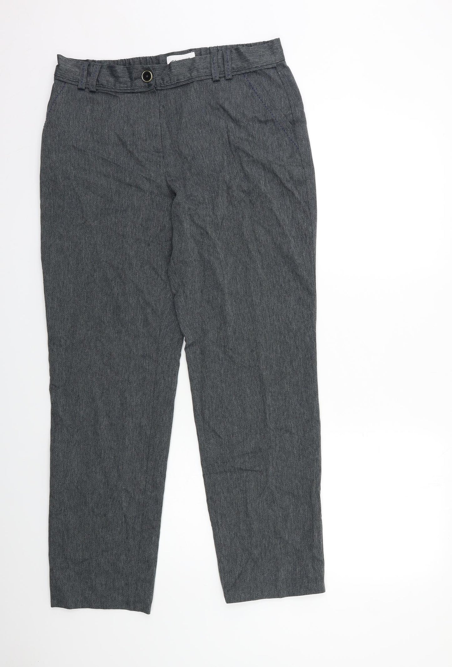 Classic Womens Grey   Trousers  Size 14 L30 in
