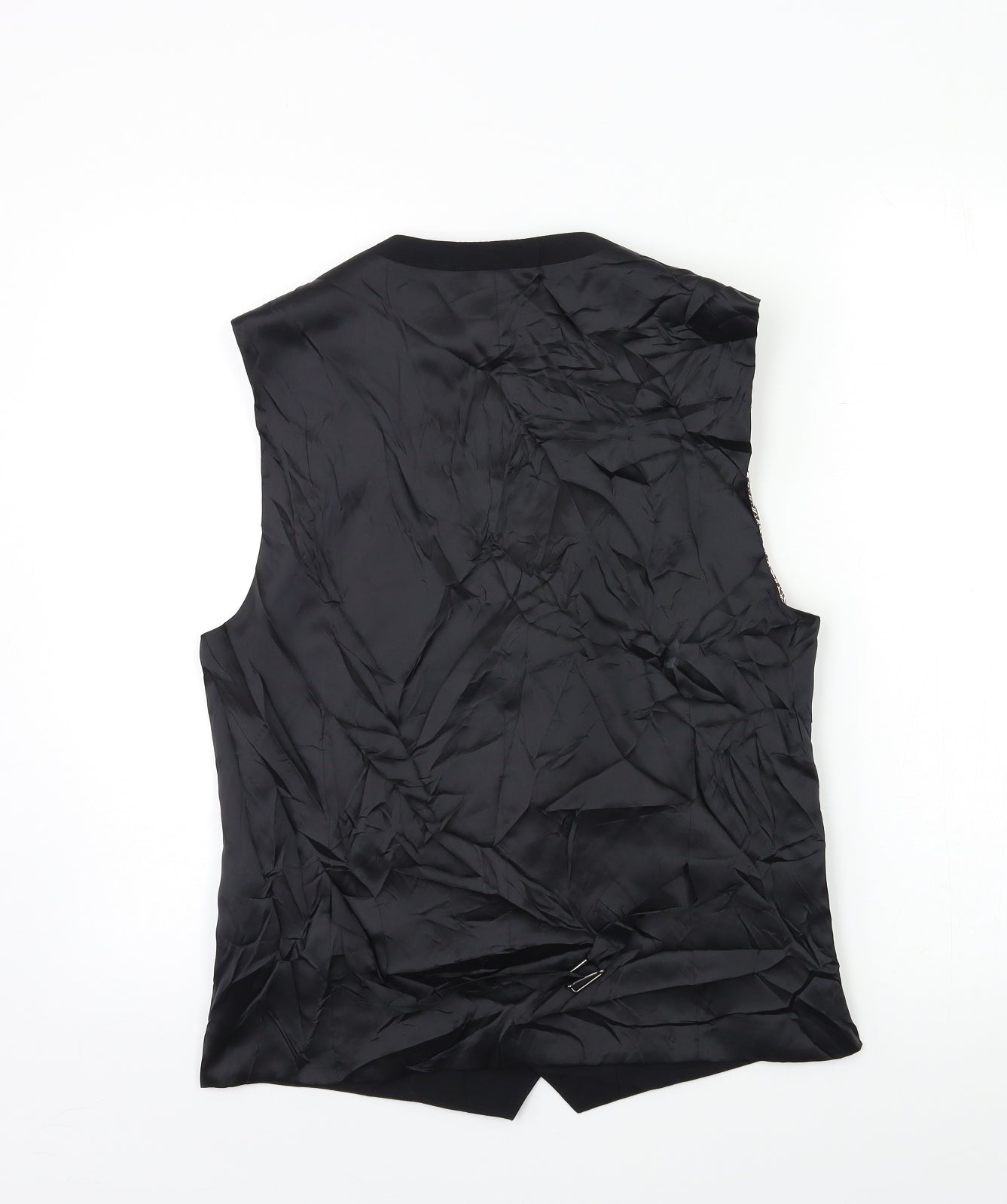 NEXT Mens Black   Jacket Suit Waistcoat Size 38