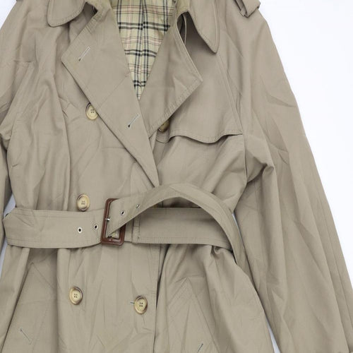 Marks and Spencer Womens Brown   Trench Coat Coat Size 14