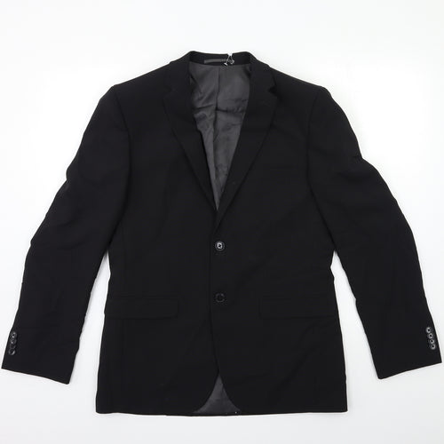 Taylor & Wright Mens Black   Jacket Suit Jacket Size 38