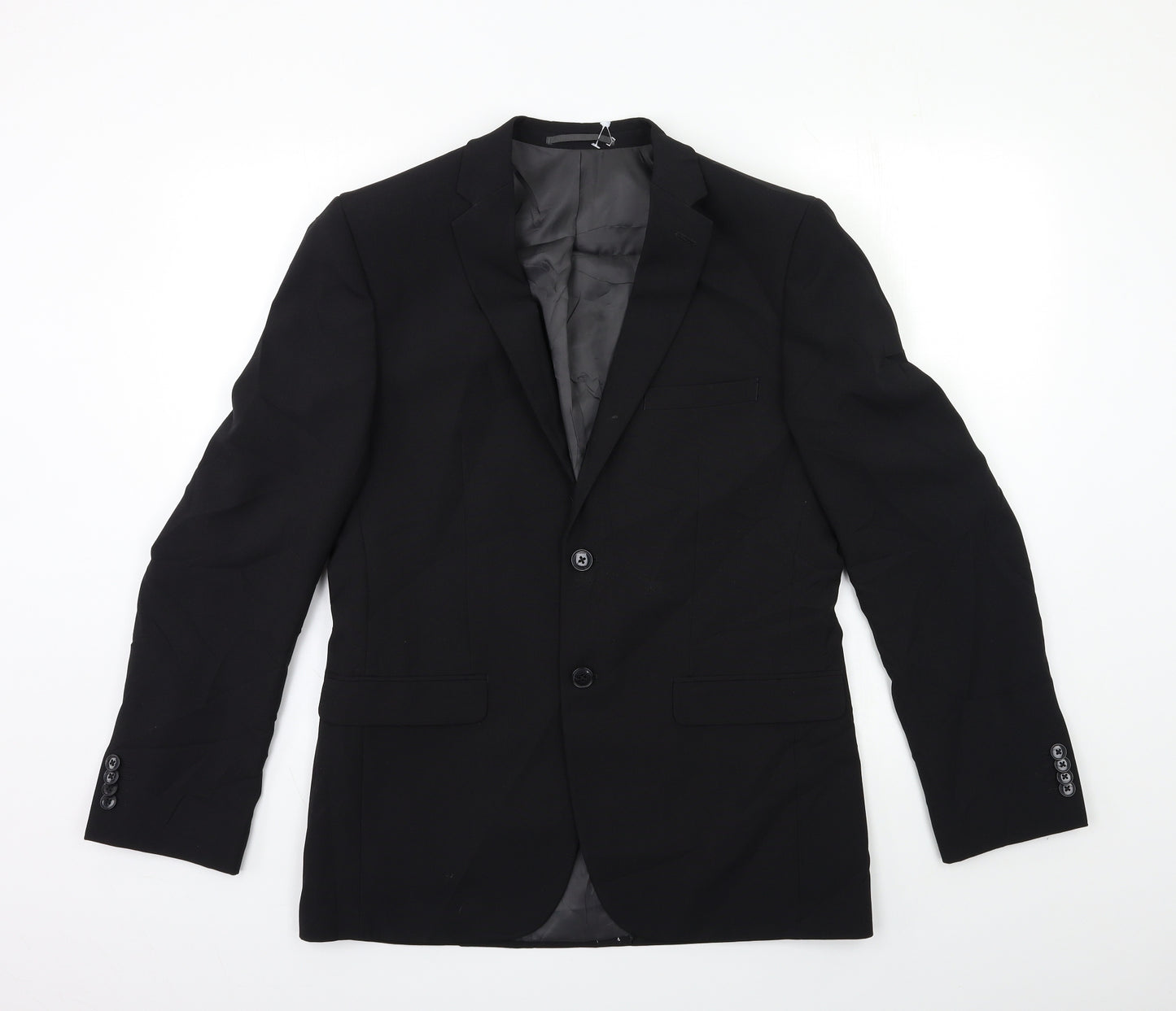 Taylor & Wright Mens Black   Jacket Suit Jacket Size 38