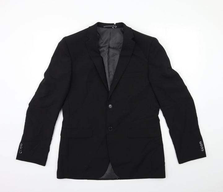 Taylor & Wright Mens Black   Jacket Suit Jacket Size 38