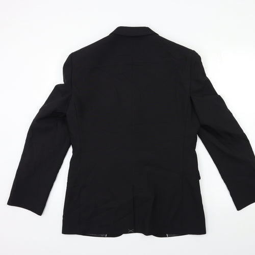 Taylor & Wright Mens Black   Jacket Suit Jacket Size 38