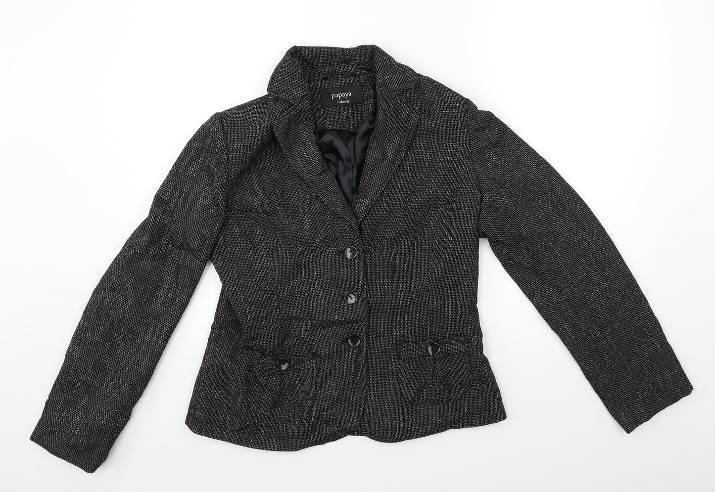 Papaya Womens Grey   Jacket  Size 14