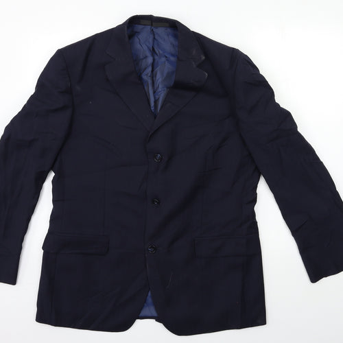 Marks and Spencer Mens Blue   Jacket Suit Jacket Size 42