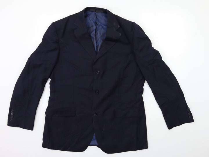 Marks and Spencer Mens Blue Jacket Suit Jacket Size 42