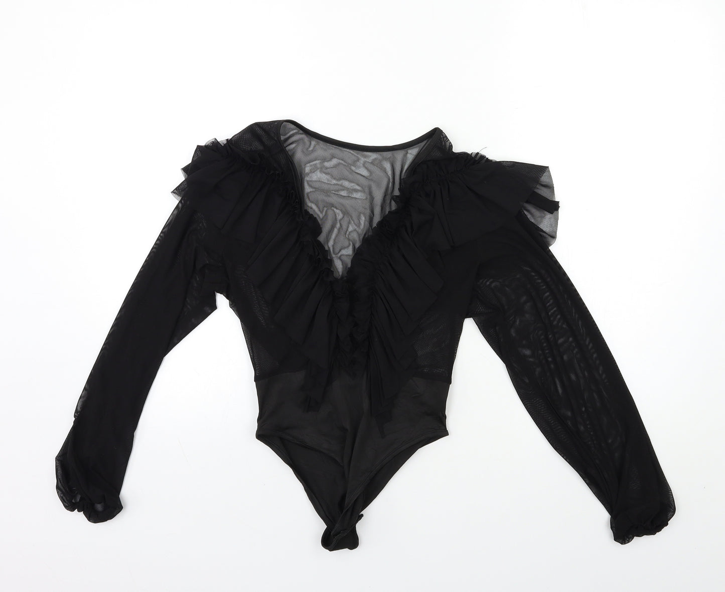 Preworn Womens Black   Basic Blouse Size S