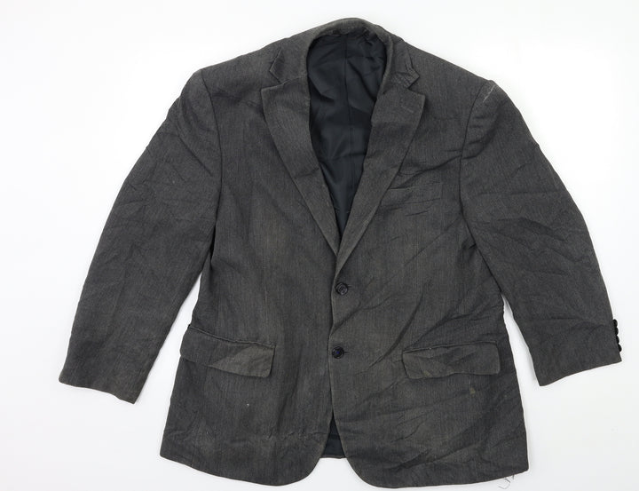 Marks and Spencer Mens Grey Jacket Suit Jacket Size 40