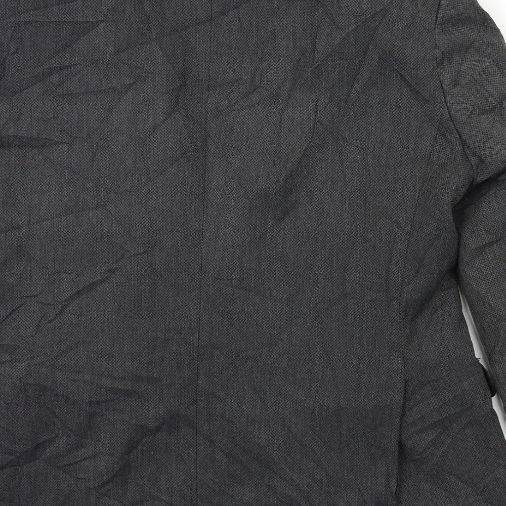 Marks and Spencer Mens Grey   Jacket Suit Jacket Size 40