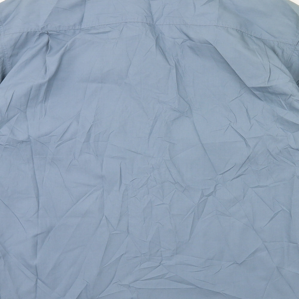 NICO Mens Blue    Button-Up Size M