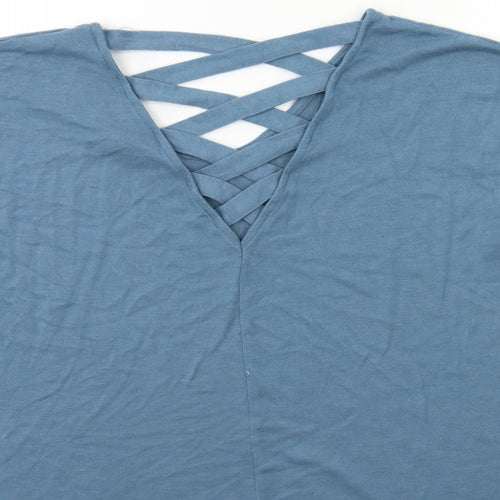 Primark Womens Blue  Knit Pullover Jumper Size 10