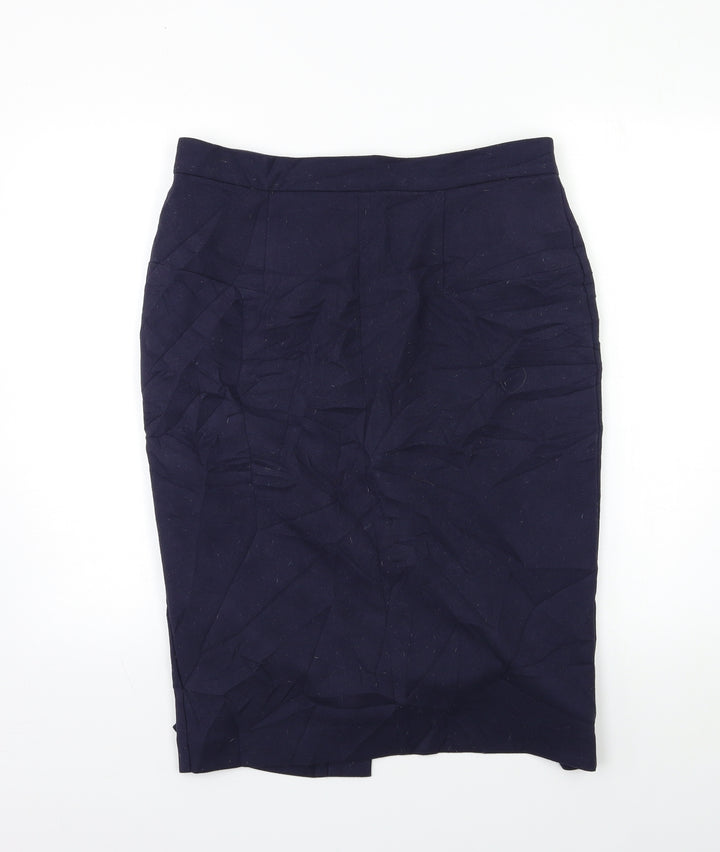 Marks and Spencer Womens Black Straight & Pencil Skirt Size 14