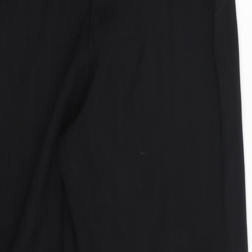 Rome Womens Black Striped  Trousers  One Size L26 in