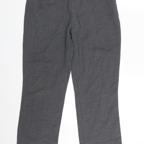 M&S Womens Grey   Trousers  Size 12 L27.5 in