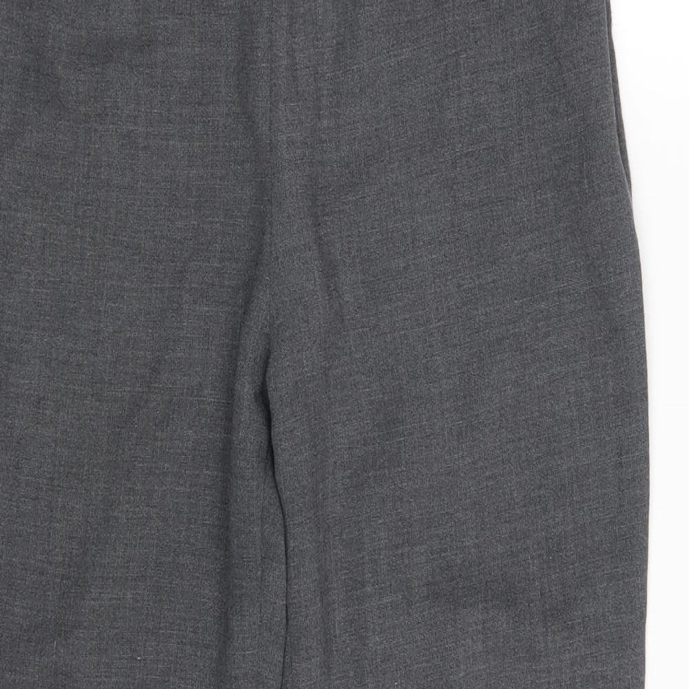 M&S Womens Grey   Trousers  Size 12 L27.5 in