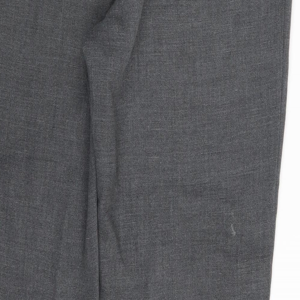 M&S Womens Grey   Trousers  Size 12 L27.5 in