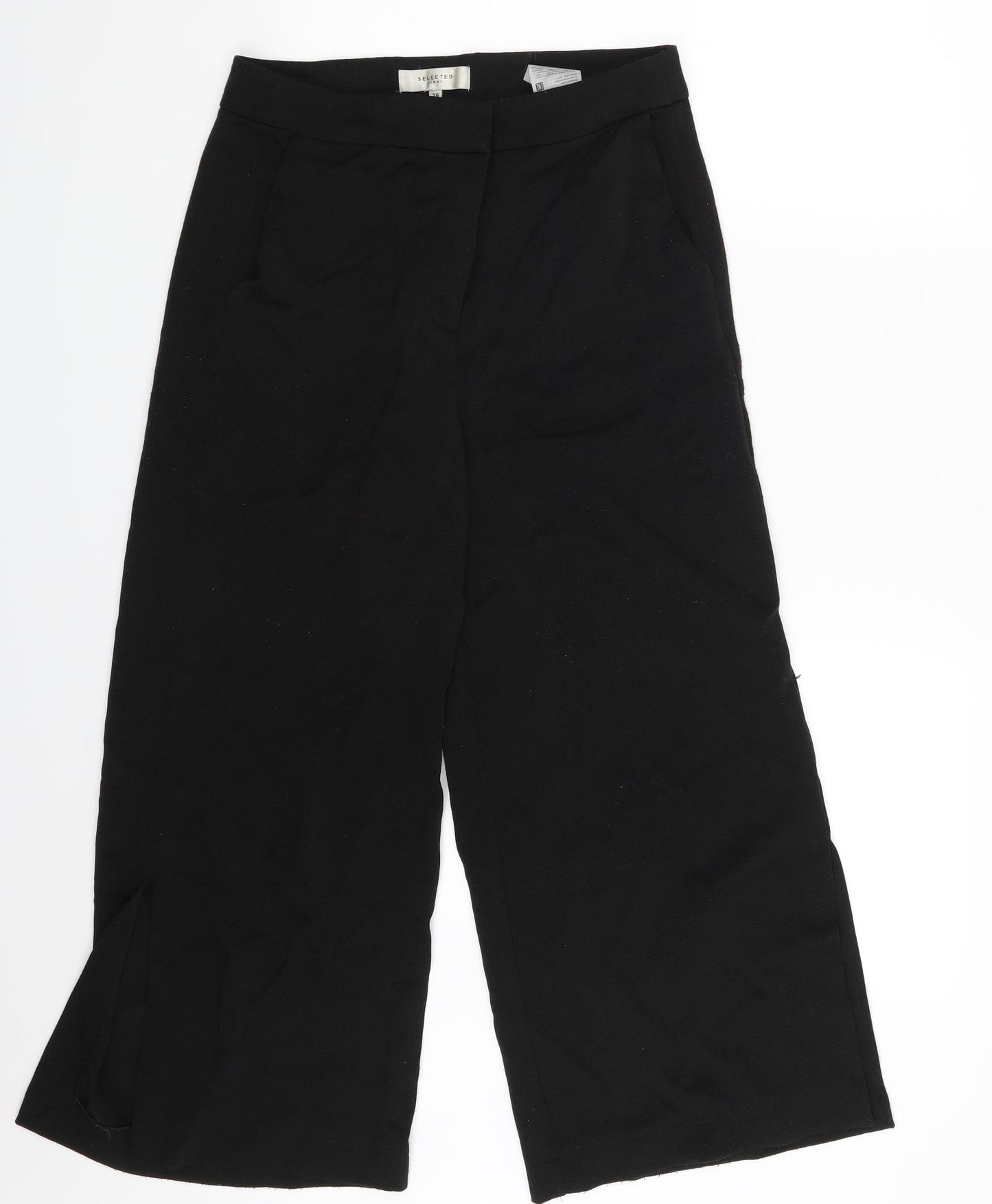 Selected Womens Black   Cut-Off Shorts Size 8