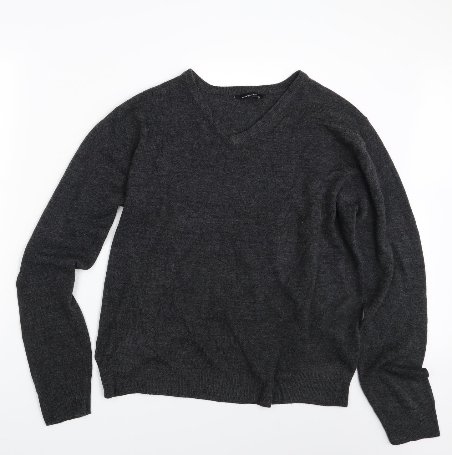 Cedar Wood State Mens Grey   Pullover Sweatshirt Size 2XL