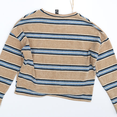 New Look Womens Multicoloured Striped  Pullover Jumper Size S
