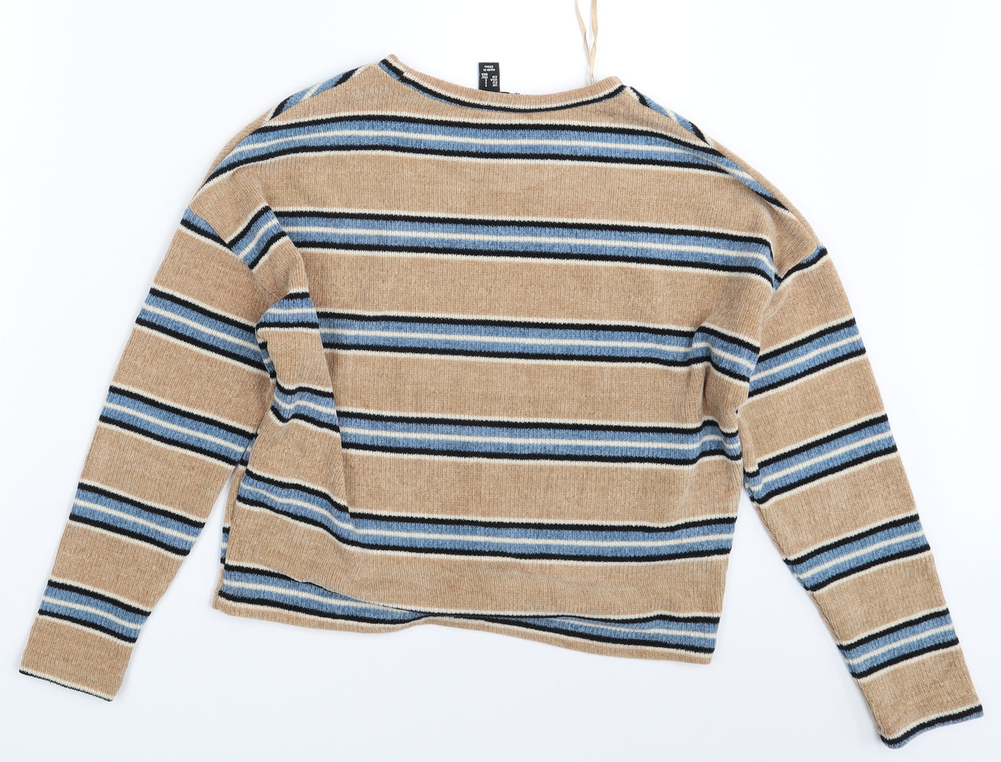 New Look Womens Multicoloured Striped  Pullover Jumper Size S