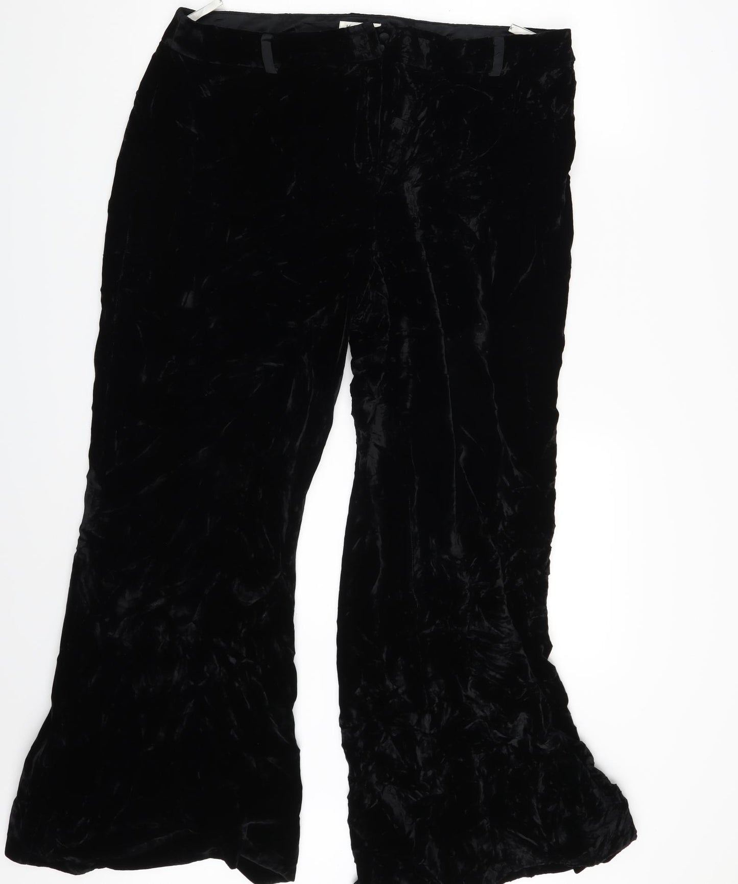 Kaliko Womens Black   Sweatpants Trousers Size 18 L25 in