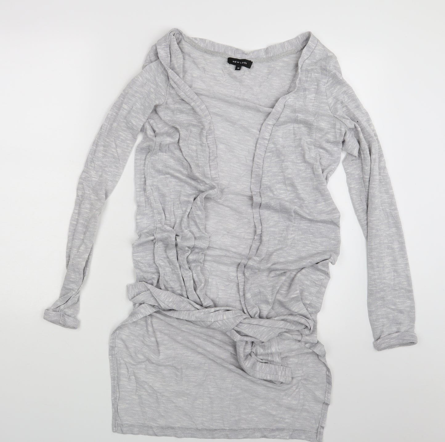 New Look Womens Grey   Cardigan Jumper Size 10