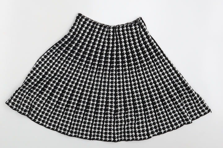 You & Me Womens Multicoloured Geometric  A-Line Skirt Size M