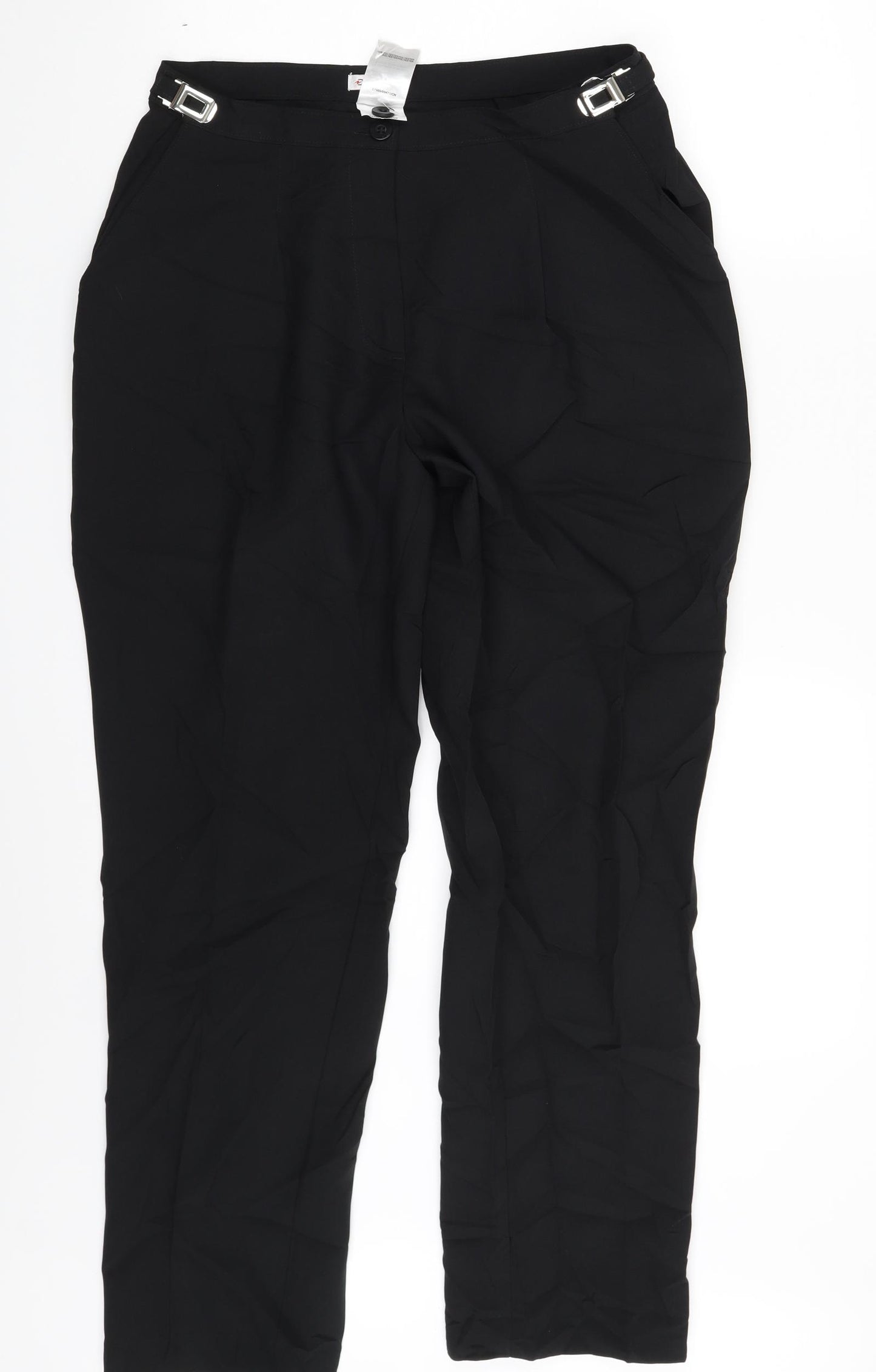 Damart Womens Black   Trousers  Size 14 L28 in