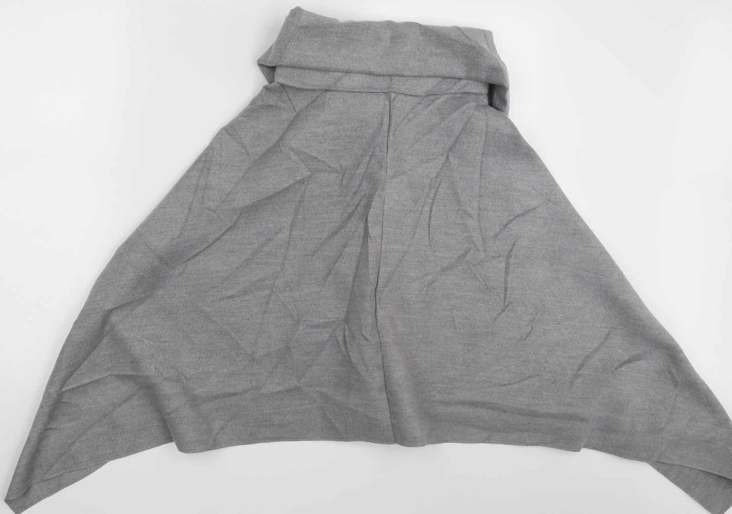 Preworn Womens Grey   Jacket Poncho One Size