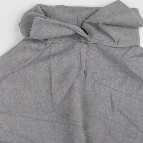 Preworn Womens Grey   Jacket Poncho One Size